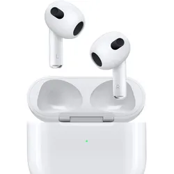 AirPods (3rd Gen.) In-Ear Bluetooth Kopfhörer kabellos 6 h Laufzeit IPX4 (Weiß)