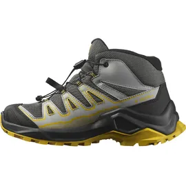 Salomon X Ultra Mid GTX Kinder Wanderschuhe Gore-Tex-Grau-35