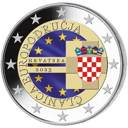 Premium-Farb-Edition der 2-Euro-Gedenkausgaben – Ihr Start: „Kroatien“