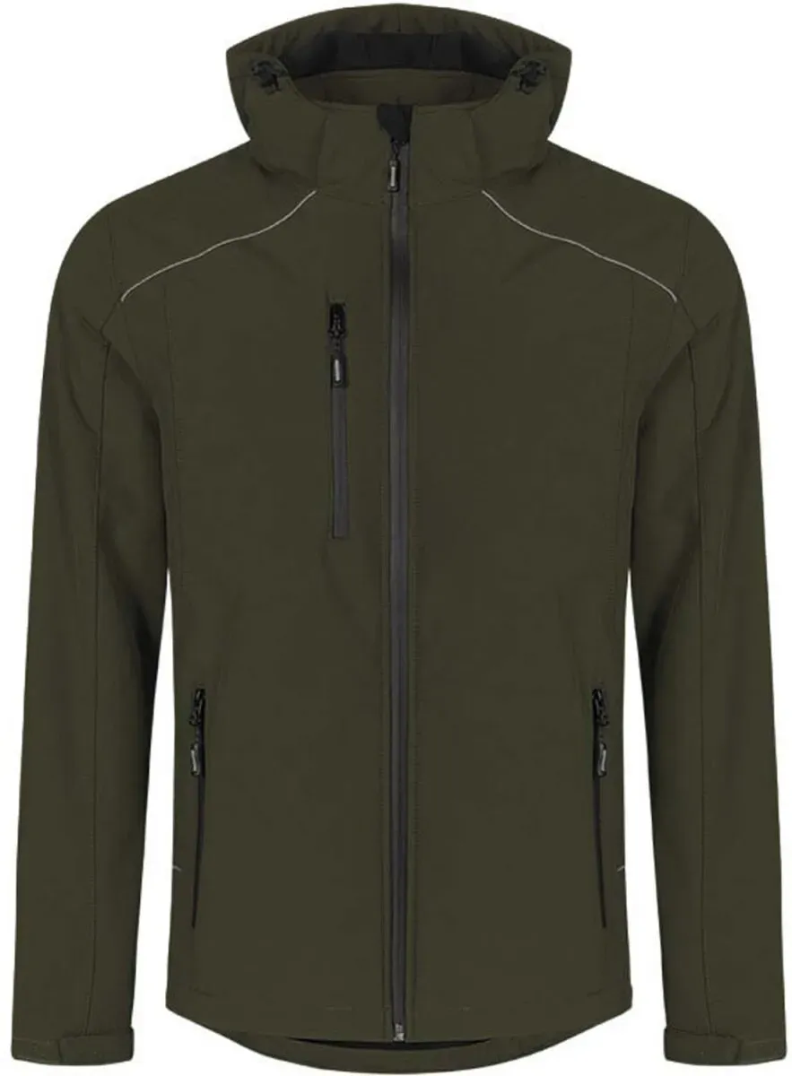 Promodoro Herren Winter Softshell Jacke Softshell-Jacke 7860 khaki L