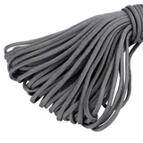 MicroCord Paracord Schnüre Nylonleine 2 mm stark, 10 m lang Farbe grau