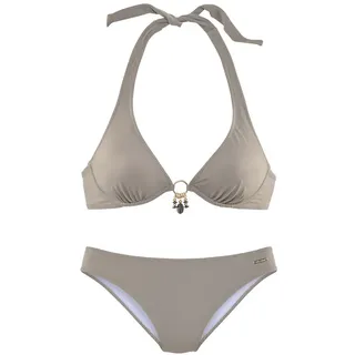 Bruno Banani Bügel-Bikini Damen stein Gr.38 Cup B