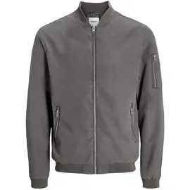 Jack & Jones PlusSize JJERUSH Bomberjacke grau 3XL