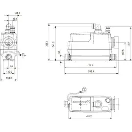 Grundfos Kleinhebeanlage Sololift2 CWC-3