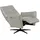 Ravensberger Werkstätten Sessel Atlanta Leder 80 x 107 x 83 cm Grau elektrisch