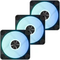 apnx FP1-R 120-3 Pack reversed, schwarz, 3er Pack, Reverse, 120 mm)
