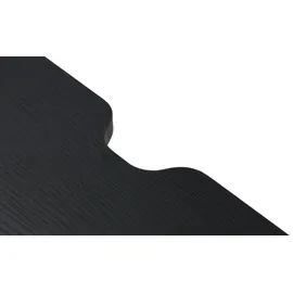 Möbel Kraft Stream TV-Lowboard 200 cm Schwarz Holzwerkstoff