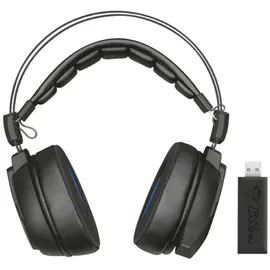Trust GXT 393 Magna Wireless Gaming Headset (Kabelgebunden, Kabellos, Gaming Headset, Blau