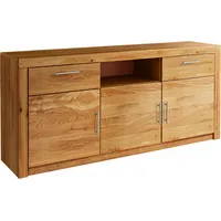 vogl möbelfabrik Kinderkommode Toronto 182 x 82 x 42 cm Wildeiche braun geölt