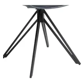 ab:stil.art.moebel Esszimmerstuhl Drehstuhl mit Armlehnen ocean schwarz Watson