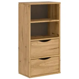 vidaXL Beistellschrank mit Schubladen 40x24x79 cm Massivholz Kiefer