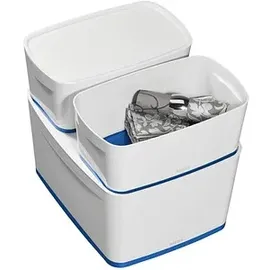 Leitz MyBox Aufbewahrungsbox 38,5 x 31,8 x 19,8 cm 1-tlg. blau/weiß