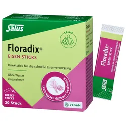 Floradix Eisen Sticks Pulver Salus