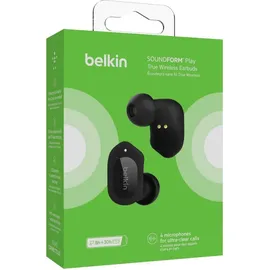 Belkin Soundform Play Kabellose Kopfhörer Midnight One Size