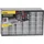 Stanley Kleinteilemagazin Kunststoff 36,5 x 15,5 x 22,5 cm schwarz/transparent 30 Schubladen