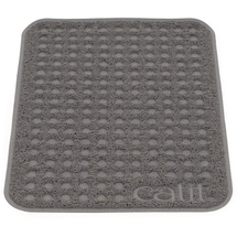 Cat it Catit Einstreuauffangmatte, für Katzentoiletten, 40 x 60cm, grau