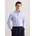 Herren Gr S 38 normale Ärmellängen mittelblau 78 Polyamid 22 Elasthan bedruckt slim fit 2-Knopf-Manschette Hemden Slim