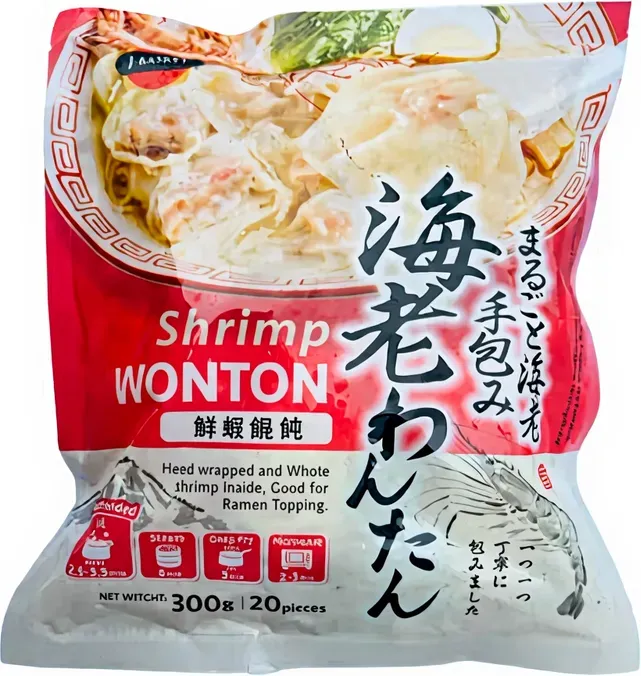 J-BASKET Garnelen-Wonton 300g