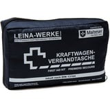 Leina-Werke 11005 KFZ-Verbandtasche Compact mit Klett, Blau/Weiß