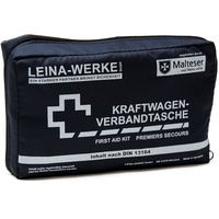 Leina-Werke 11005 KFZ-Verbandtasche Compact mit Klett, Blau/Weiß