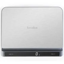 TERRAILLON PRO USB 15 Küchenwaage, Grau