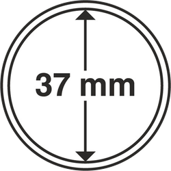 Münzkapseln GRIPS 37 mm, 10er Pack