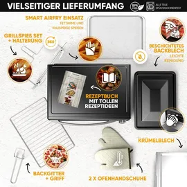 STILLSTERN Minibackofen schwarz