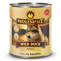 Wolfsblut - Wild Duck - 12 x 800 g - Ente - Nassfutter - Hundefutter - Getreidefrei