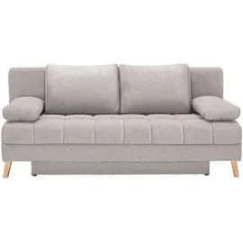 SUN GARDEN Schlafsofa Stoff 2-Sitzer Grau
