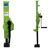 Trutzholm Stockwinde Zahnstangenwinde 1500 kg 60-90 cm Höhe auomatische Bremse große Grundplatte Hubwinde