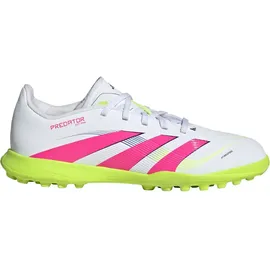 adidas Predator League TF Kinder Cloud White/Lucid Pink/Lucid Lemon 35