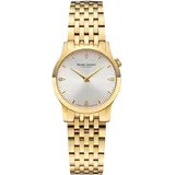 Bruno Söhnle -Bologna IV Damenuhr Gold Quarz Saphirglas 29mm- 17-33231-240