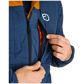 Ortovox Swisswool Piz Segnas Jacke (Größe L, blau)
