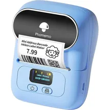 Phomemo M110 Portable Label Printer Blue - One Size