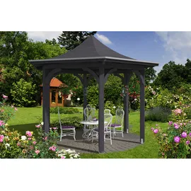 SKANHOLZ Versailles 4,18 x 3,60 m Schiefergrau