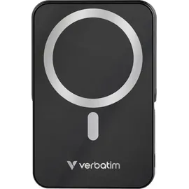 Verbatim Charge 'n' Go Power Bank Magnetic Wireless 10000mah Schwarz
