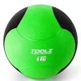 toolz Medizinball Grün/Schwarz 6 kg