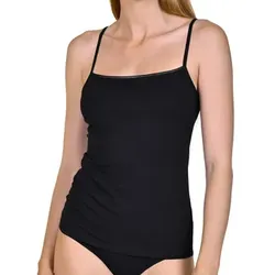 Lisca  Unterhemden Tanktop mit dünnen Trägern Emma  in Schwarz, EU S