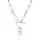 FYNCH-HATTON Halskette Sparkling Star Silber Edelstahl