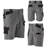 TRIZERATOP Arbeitshose / Shorts DIM grau/schwarz Gr. XL