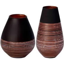 Villeroy & Boch Manufacture Swirl Vasen-Set Soliflor 2-teilig