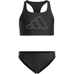 adidas Performance Performance Big Bars Bikini Kinder JJ0433 - black/white 146