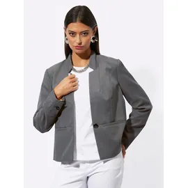 CREATION L Lyocell-Mix-Blazer in anthrazit | Gr.: 40
