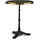 Blumfeldt Patras - Bistro-Tisch, Gartentisch, Deko-Zierkante, Gusseiserner Standfuß, für drinnen und draußen, wasserfest, frostsicher, 57,5 cm ø 72 cm Höhe,