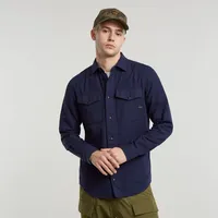 G-Star Marine Slim Hemd Blau L