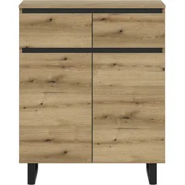 Home Affaire TOMA 80 x 99 x 36 cm braun
