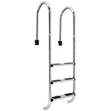 Productos Qp Poolleiter Für Schmale Wand 3 Stufen - Inox - One Size
