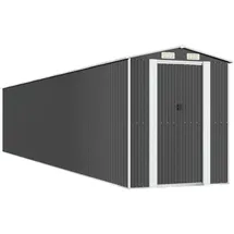 vidaXL Geräteschuppen 1,92 x 2,12 m Anthrazit