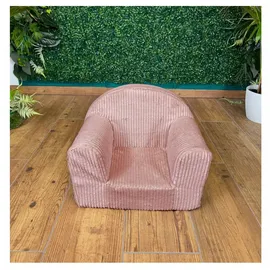 FORTISLINE Kindersessel Mini 40 x 33 x 39 cm Cord altrosa