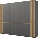 Musterring »Isabelle« Lamellen in Eiche, Griffe in schwarz, verschiedene Größen und Farben grau